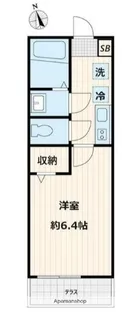 フラワーヒルズ弘明寺【1階】の間取り
