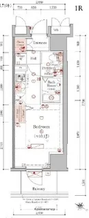 AZEST横濱大通り公園【6階】の間取り