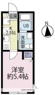 VILLA MARE【2階】の間取り