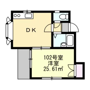 EGAO本厚木【1階】の間取り