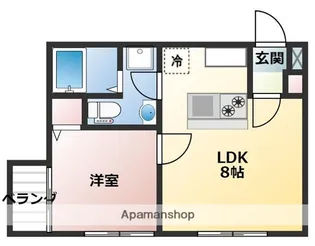 LYハイツ【2階】の間取り
