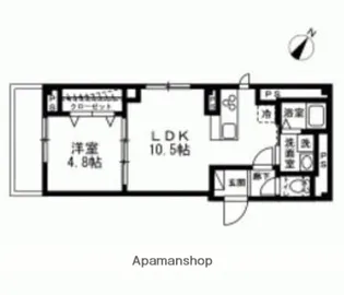 ジェイドYOKOHAMA【2階】の間取り
