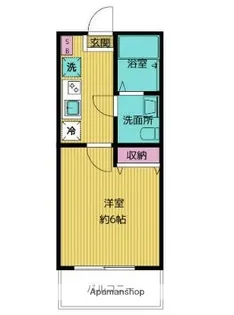 オークフォレスト南林間【1階】の間取り