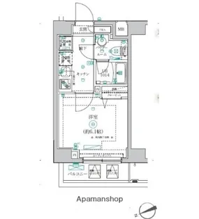 RELUXIA横濱弘明寺【2階】の間取り