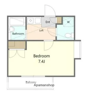 アヴェニール本厚木【1階】の間取り