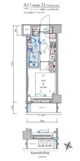 リヴシティ横濱石川町【3階】の間取り