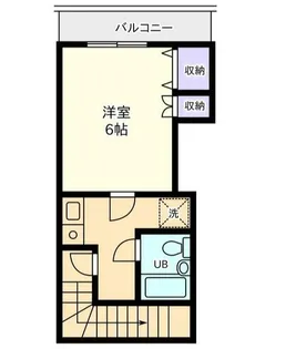 フェイムテラス【2階】の間取り