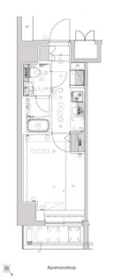 CREST TAPP新横浜【11階】の間取り