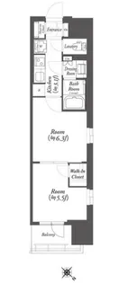 WORVE横浜伊勢佐木町【4階】の間取り