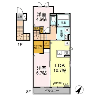 マタリキ【2階】の間取り