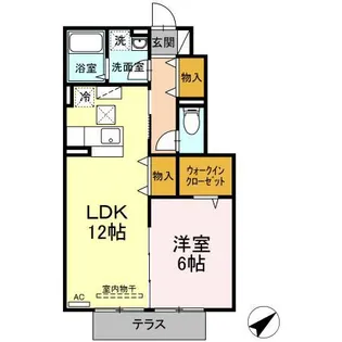 ソフィア野川【1階】の間取り