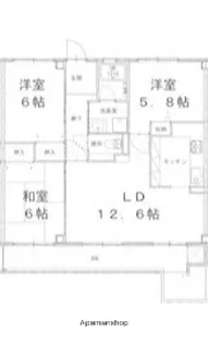 プライムガーデン湘南藤沢【2階】の間取り