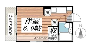 スターヒル清水【1階】の間取り