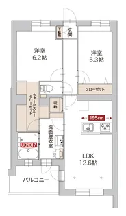 アグロラトス ヒサリコ【3階】の間取り