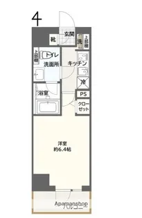 アイルグランデ川崎ドゥーエ【3階】の間取り