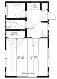 メゾンパセロゼ【2階】の間取り