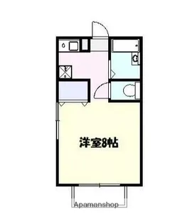 リバージュ宮前【1階】の間取り