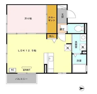 エスポワール【2階】の間取り