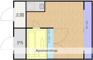 コンドミニアム小田急相模原【3階】の間取り