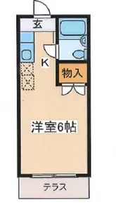 ポルシェ飯山【3階】の間取り