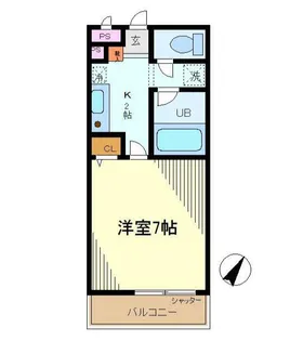 コージーハウス南成瀬【1階】の間取り