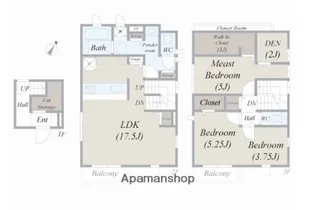 PALM TERRACE【2階】の間取り