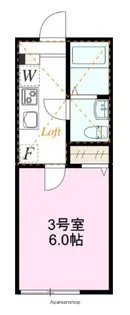 アザーレ・バモス宮前平【1階】の間取り