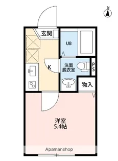 MONDO三ツ境【3階】の間取り