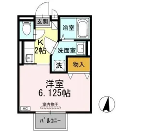 コーラル横浜【2階】の間取り