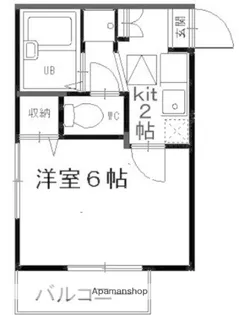 グレースパレス【2階】の間取り