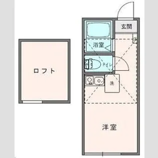 G・Aヒルズ上大岡Ⅱ【105号室】の間取り
