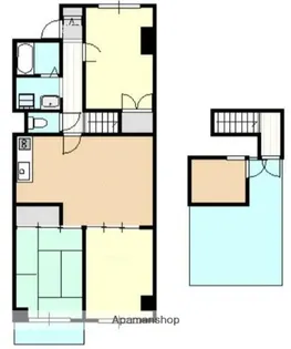 アクティサガミ【3階】の間取り