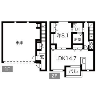 PACIFICA SHONANA棟【102号室】の間取り