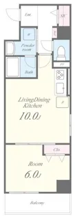 VILLA BLANCHE【4階】の間取り