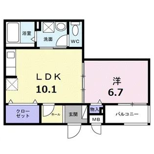 EVERY【1階】の間取り