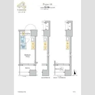 TOMORE品川中延【11階】の間取り