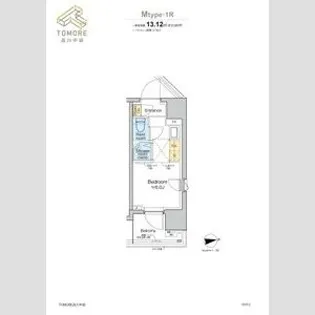 TOMORE品川中延【6階】の間取り