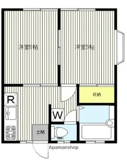 すみれハウス【2階】の間取り