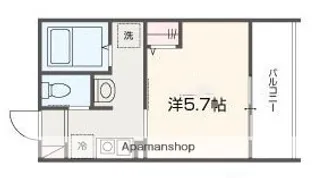 MELDIAかしわ台駅前【3階】の間取り