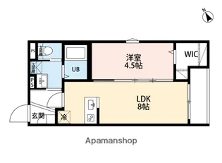 ラネージュ海老名【3階】の間取り