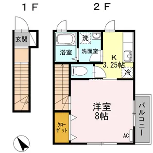 クレールトキオ【2階】の間取り