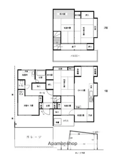 神奈川県横浜市旭区柏町【一戸建】の間取り
