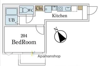 LINKS YOKOHAMA SASABORI【2階】の間取り