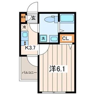 WITH PLACEさがみ野【2階】の間取り