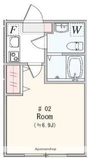 アザーレ・レーヴ淵野辺【1階】の間取り