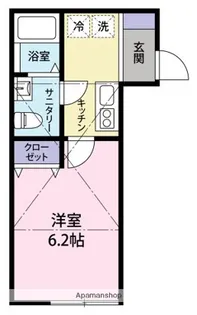 アルティザン新丸子【2階】の間取り