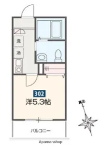 高座渋谷ヒルズ【3階】の間取り