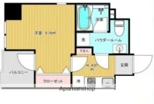 プレシエ伊勢佐木町【2階】の間取り