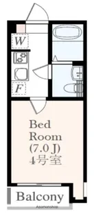 アザーレ・シド海老名【2階】の間取り