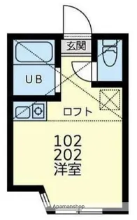 ユナイト芹ヶ谷マデイラ【1階】の間取り